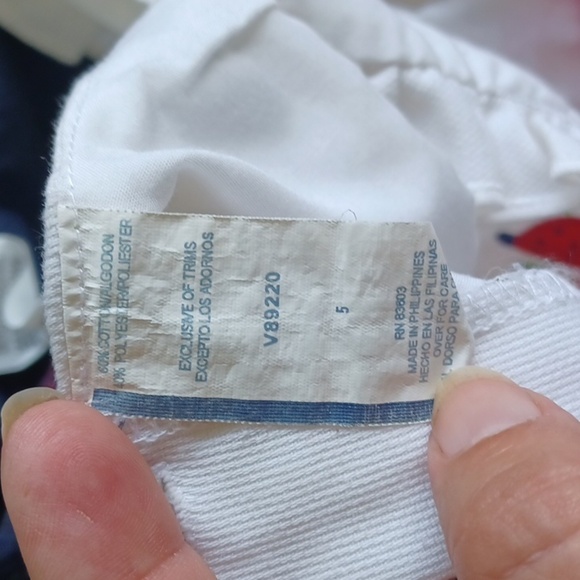 Vintage Little Bitty Baby Sun Dress/Pinafore, sz 5 Gingham Red, ladybugs - Picture 5 of 6